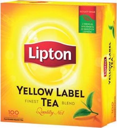 Attēls no Lipton Herbata Lipton Yellow Label | 100 szt (LIPTYLAB100T)