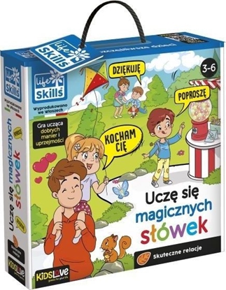 Изображение Lisciani Gra Life Skills Uczę się magicznych słówek