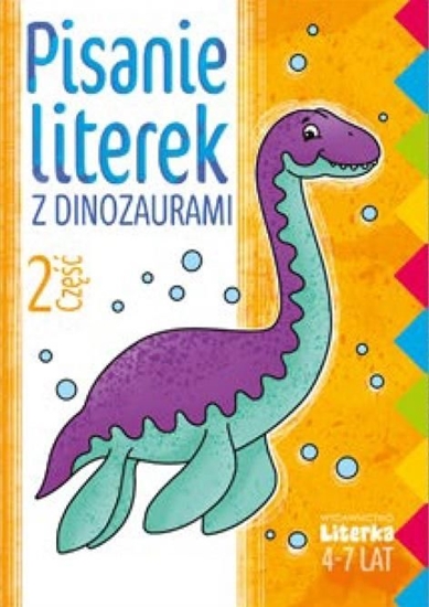 Picture of Literka Pisanie literek z dinozaurami cz.2