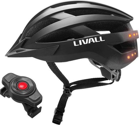 Picture of Livall Smart Kask MTB MT1 Neo Intercom/LED/SOS/BT r. 54-58cm czarny