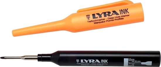 Изображение Lyra Marker do głębokich otworów czarny (LY480099)