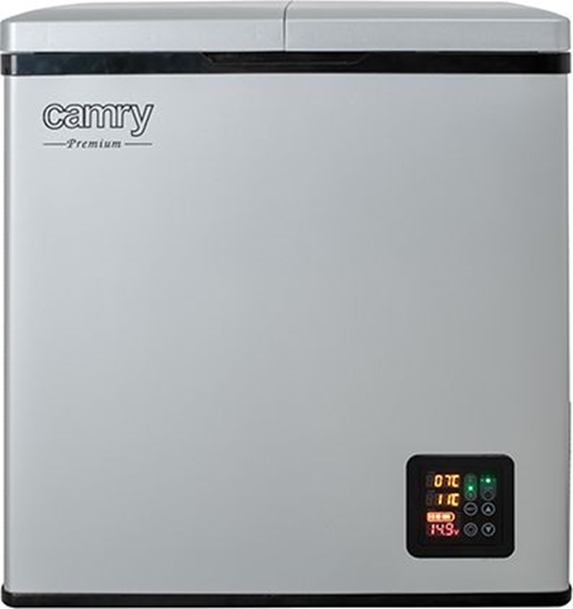 Picture of Camry | Portable refrigerator with compressor | CR 8076 | Free standing | Chest | Height 54.8 cm | Display | 40 dB | Grey