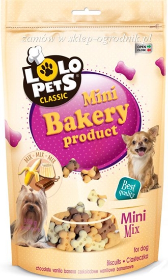 Picture of Lolo Pets Classic Ciastka - Zwierzątka mini mix w folii doypack 350g