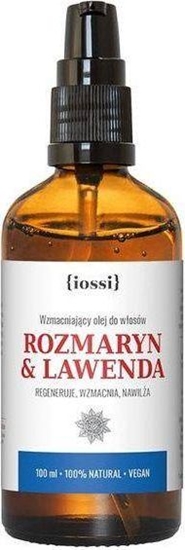 Изображение Lossi Wzmacniający olej do włosów Rozmaryn i Lawenda  100 ml uniwersalny