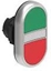 Attēls no Lovato Electric Przycisk sterowniczy 22mm podwójny czerwono/ zielony podświetlany z samopowrotem (LPCBL7113)