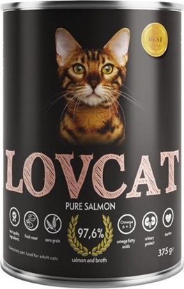 Attēls no LOVCAT LOVCAT 375g PURE SALMON /6