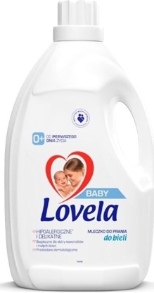 Attēls no Lovela LOVELA_Baby hipoalergiczne mleczko do prania ubranek niemowlęcych i dziecięcych do bieli 2,9l