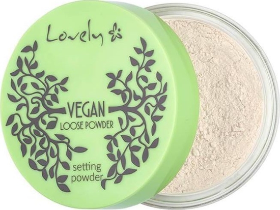 Изображение Lovely Lovely Vegan Loose Powder transparentny puder do twarzy 7g