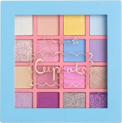 Изображение Lovely LOVELY_Cupcake Eyeshadow Palette paleta 16 cieni do powiek