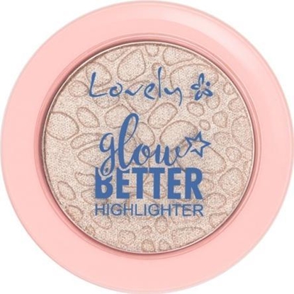 Изображение Lovely LOVELY_Glow Better Highlighter rozświetlacze do twarzy