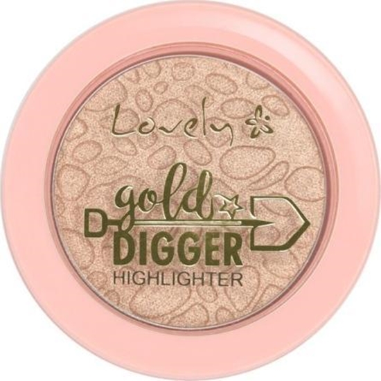 Изображение Lovely LOVELY_Glow Digger Highlighter rozświetlacze do twarzy