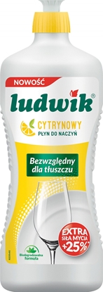 Изображение Ludwik Płyn do naczyń LUDWIK, cytryna, 900g