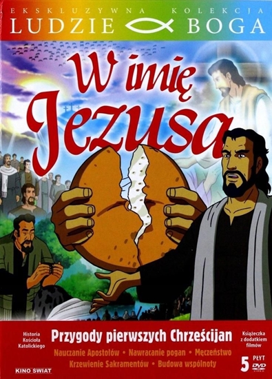 Picture of Ludzie Boga. W imię Jezusa 5 DVD + ksiażka