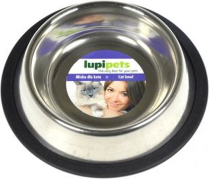 Изображение LUPI PETS MISKA METALOWA NA GUMIE 0,23L