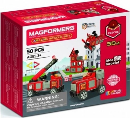 Изображение Magformers Klocki konstrukcyjne Zestaw ratunkowy