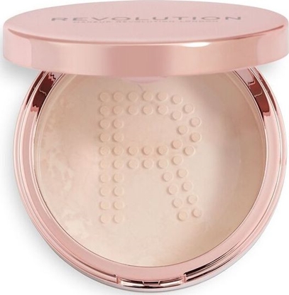 Picture of Makeup Revolution Conceal & Fix Setting Powder Puder sypki Light Pink 13g