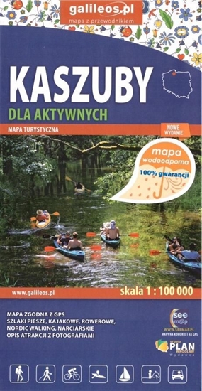 Picture of Mapa dla aktywnych - Kaszuby 1:100 000 wodoodp.