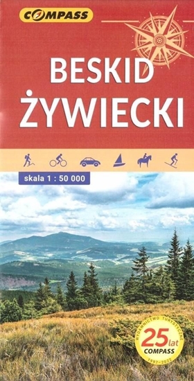 Picture of Mapa turystyczna - Beskid Żywiecki 1:50 000 w.2021