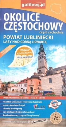 Picture of Mapa wodoodporna - ok. Częstochowy cz.zachodnia