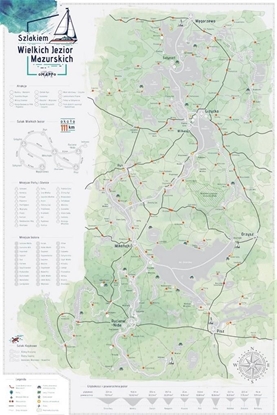 Attēls no Mapa zdrapka - Mazury