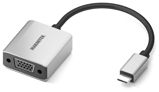 Picture of Adapter USB Marmitek USB-C - VGA Szary  (8370)