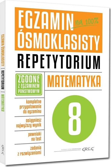 Изображение MATEMATYKA EGZAMIN ÓSMOKLASISTY REPETYTORIUM