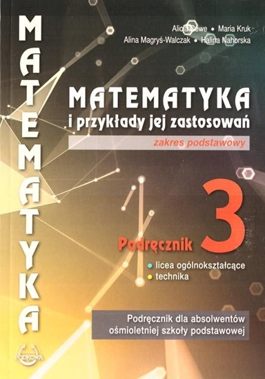 Picture of Matematyka i przykłady zast. 3 LO podręcznik ZP