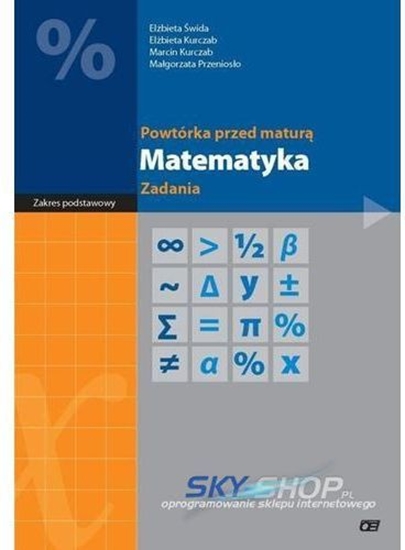 Изображение Matematyka LO Powtórka przed maturą - zad. ZP OE (55385)