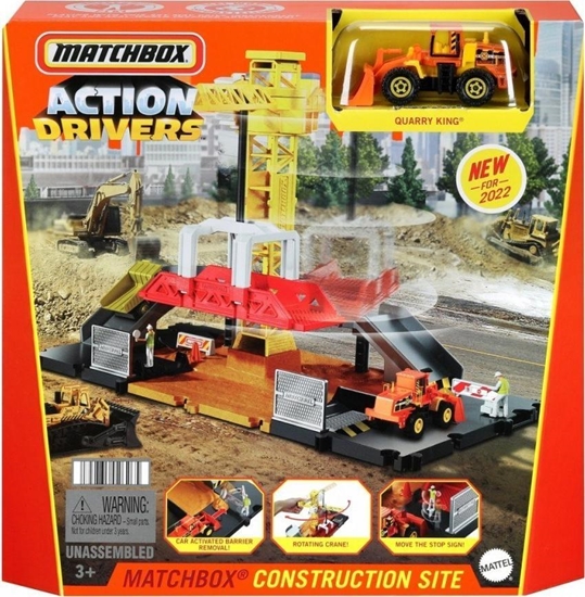 Изображение Mattel Matchbox Prawdziwe Przygody. Zestaw startowy HDL33