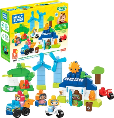 Attēls no Mattel Mega Bloks Ekodomek: zestaw klocków (HCG36)