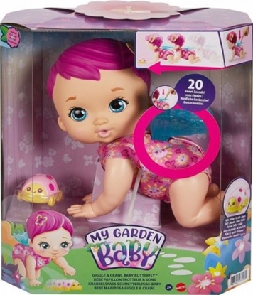 Attēls no Mattel My Garden Baby Raczkujący bobasek-motylek