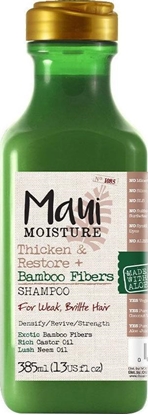 Attēls no Maui Moisture MAUI MOISTURE_Thicken&Restore+ Shampoo szampon do włosów łamiliwych Bamboo Fibers 385ml