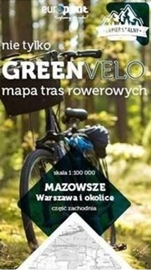 Изображение Mazowsze. Warszawa i okolice-cz.zach. Mapa tras