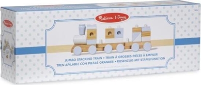 Attēls no Melissa & Doug MELISSA Drewniany pociąg do ciągania Jumbo naturalny 18771