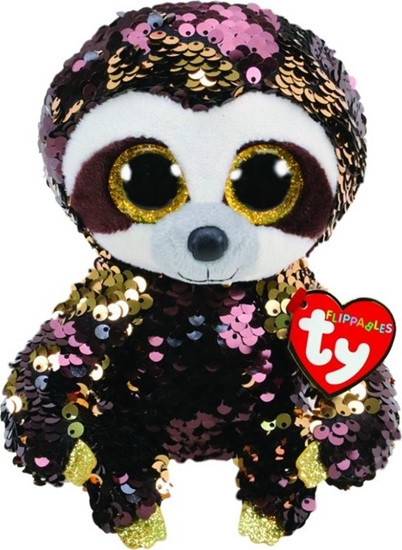 Picture of Meteor Maskotka Beanie Boos Flippables Cekinowy leniwiec 15cm