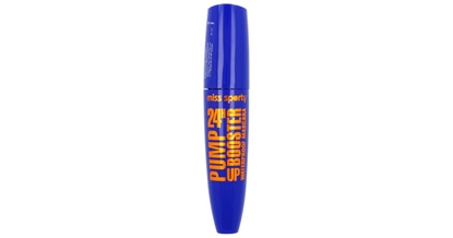 Изображение Miss Sporty Miss Sporty Maskara do rzęs Pump up Booster 24H wodoodporna czarna 12ml