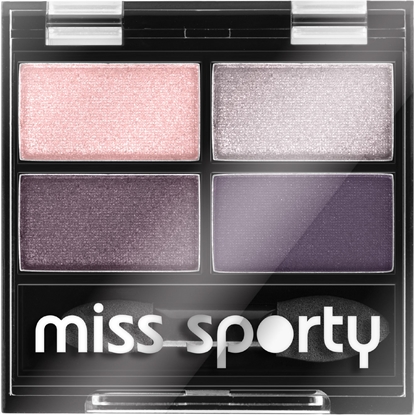 Изображение Miss Sporty Quattro Studio Poczwórne cienie do powiek 402 Smoky Green Eyes 5g