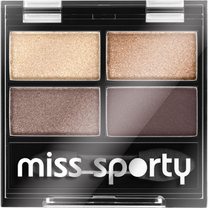 Изображение Miss Sporty Quattro Studio Poczwórne cienie do powiek 403 Smoky Brown Eyes 5g