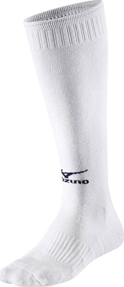 Attēls no Mizuno Skarpety siatkarskie Mizuno Comfort Volley Socks Long V2EX6A5571 V2EX6A5571 biały 41-43