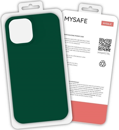 Picture of Mysafe MYSAFE ETUI SILIKONOWE SAMSUNG GALAXY A02S CIEMNOZIELONY PUDEŁKO