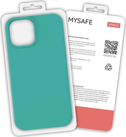 Picture of Mysafe MYSAFE ETUI SILIKONOWE SAMSUNG GALAXY M51 MIĘTOWY PUDEŁKO