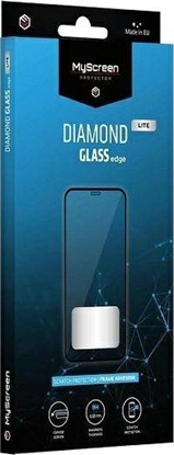 Изображение MyScreen Protector MSP Diamond Glass Lite Edge FG iPhone 13 Mini 5,4" czarny/black Full Glue