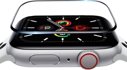 Picture of MyScreen Protector Szkło Hybrydowe APPLE WATCH 4 / 5 44MM MyScreen Diamond Hybrid Glass Edge 3D czarne