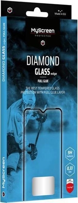 Picture of MyScreen Protector TCL 20SE - Szkło hartowane z klejem na całej powierzchni MyScreen DIAMOND GLASS edge FULL GLUE (czarna ramka)