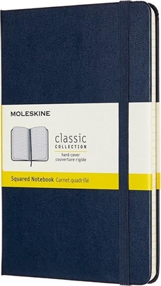 Изображение Moleskine Notes Classic 11,5x18 tw. kratka szafirowy niebieski