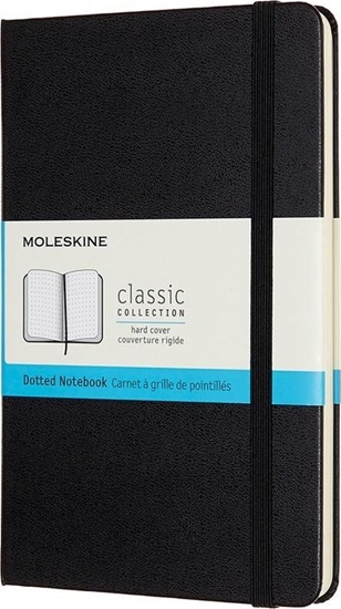 Изображение Moleskine Notes Classic 11,5x18 tw. kropki czarny