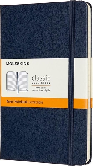 Picture of Moleskine Notes Classic 11,5x18 tw. linie szafirowy niebieski