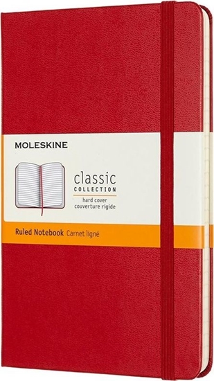 Picture of Moleskine Notes Classic 11,5x18 tw. linie Szkarłatna Czerwień