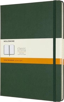 Picture of Moleskine Notes Classic XL 19x25 tw. linie myrtle green