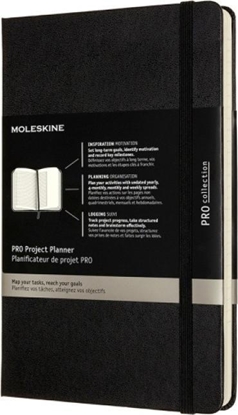 Picture of Moleskine Notes MOLESKINE PRO Project Planner L (13x21 cm) twarda oprawa, czarny